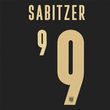 Load image into Gallery viewer, 20/21 Austria Away Gold Name Sets
