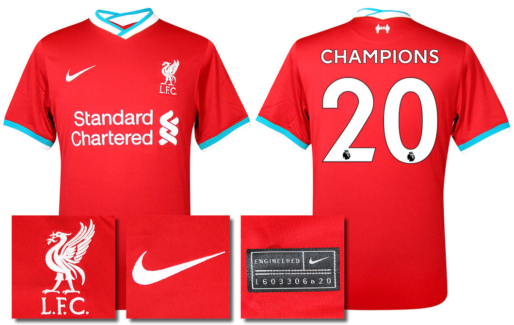 20/21 Liverpool Home Shirt