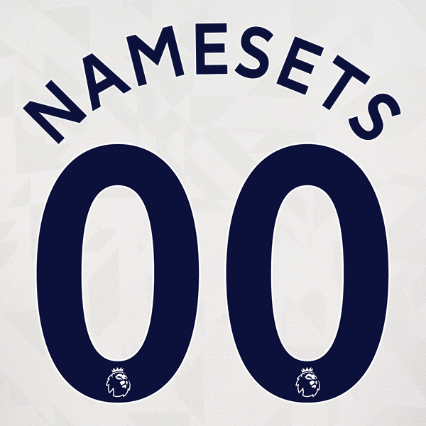 Premier League Name Sets (Navy)